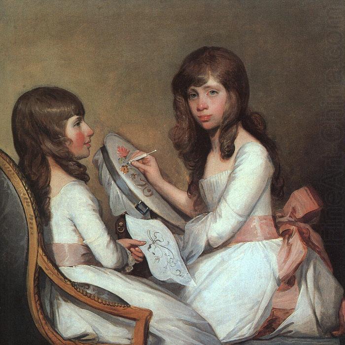 Miss Dick and her cousin Miss Forster, Gilbert Charles Stuart